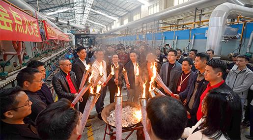 薪火升腾·盛启新程 | 热烈庆祝91看片黄免费下载瓷砖2号窑炉点火圆满成功！